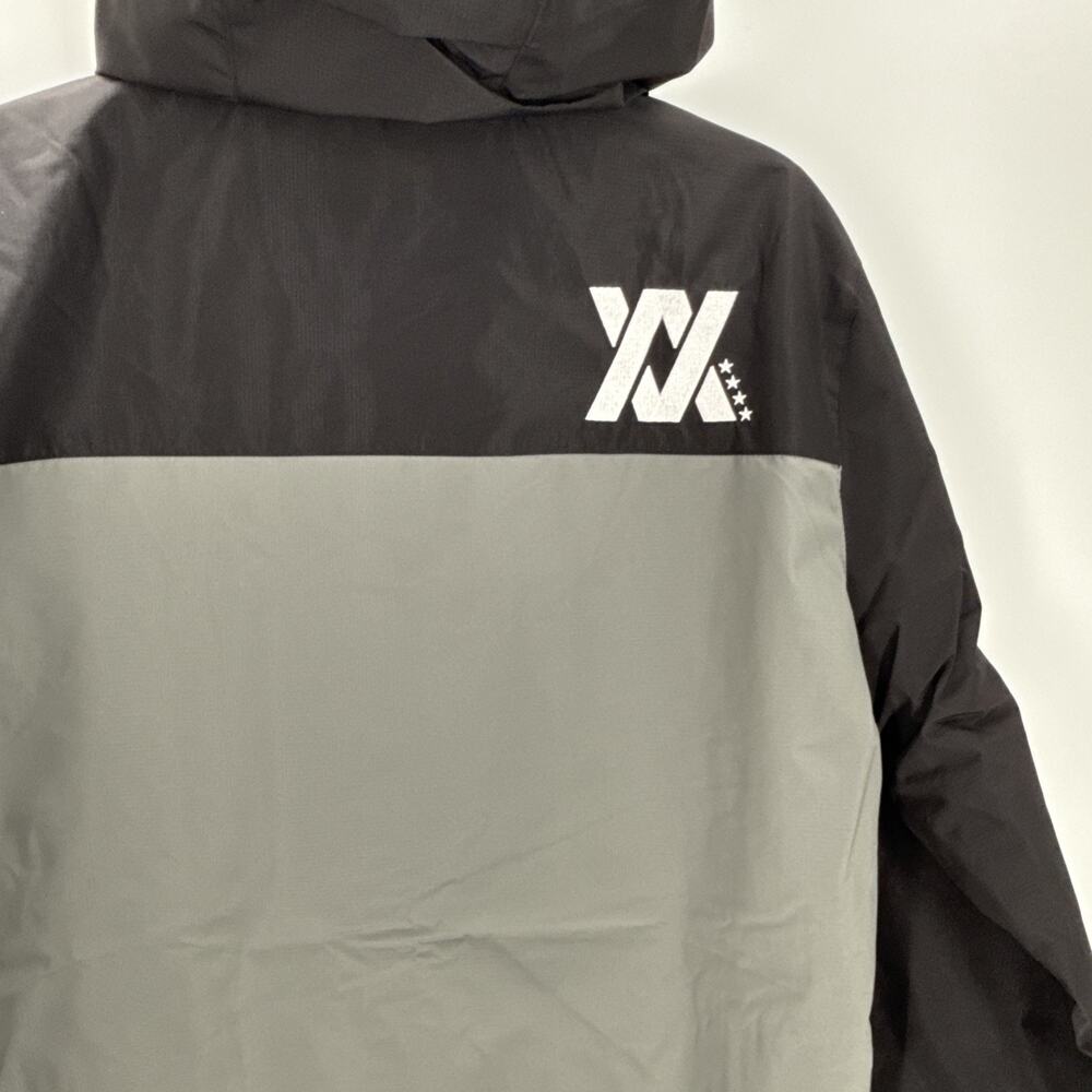 Dixxon Ground Up Hooded Tech Jacket Size L Tall Gray Black New - Picture 7 of 11
